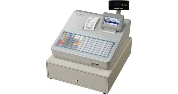 Sharp Cash Register Retail Till XEA207W White - OUT OF STOCK - Please see XEA207B
